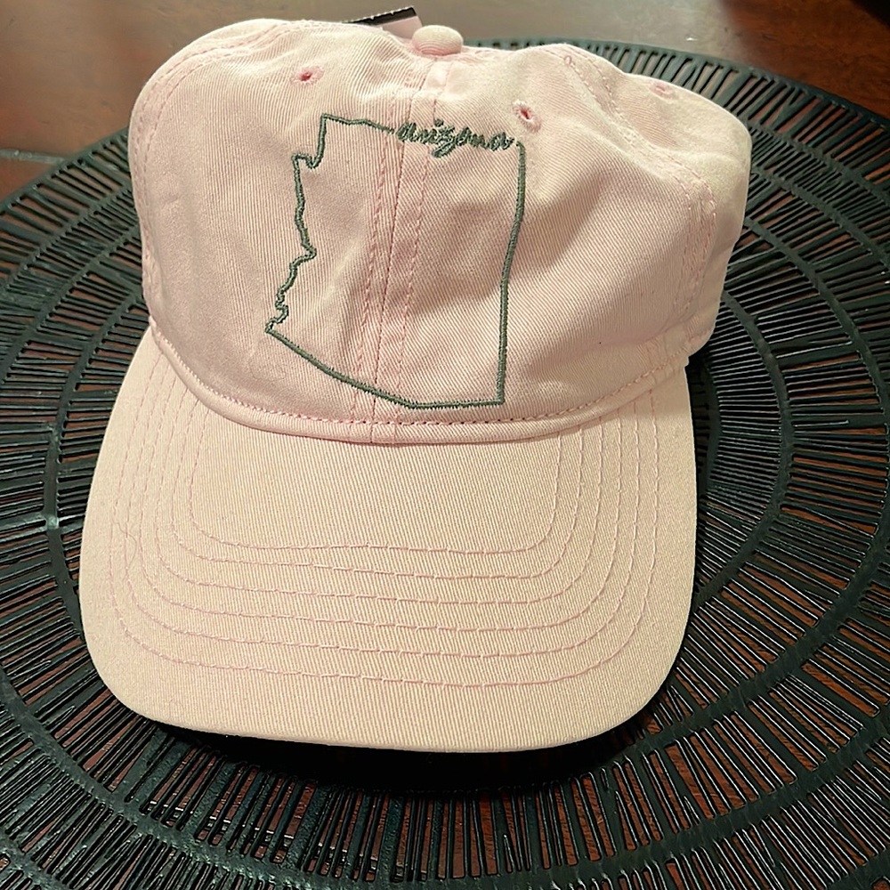 Arizona State Baseball Cap, light pink. Never worn